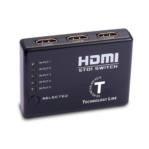 Switch Hdmi Con Control 5 Bocas * Oferta! *