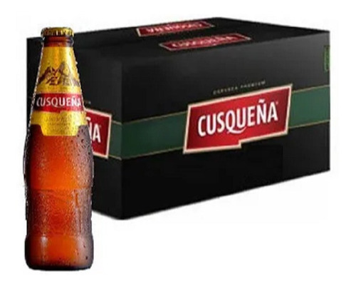 24x Cerveja Peruana Cusquena 330ml