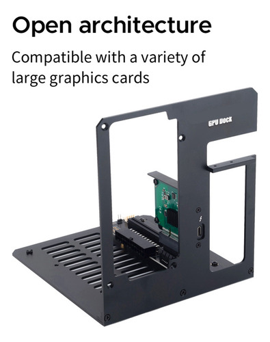 V1 Para Portátil 3/4 Gpu Dock Compatible Con Thunderbolt A D