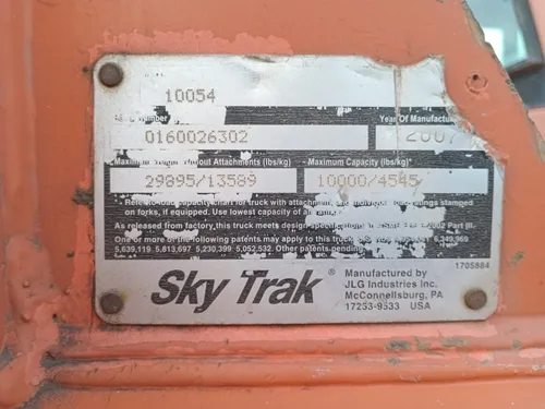 Manipulador Skytrak - 10054