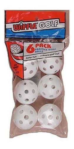 Pelotas De Golf Wiffle Practice - Paquete De 6