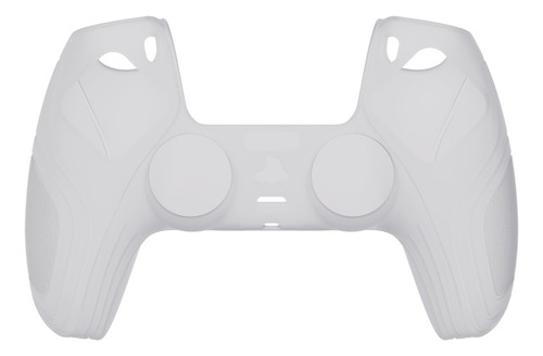 Funda De Silicona Edición Samurai Protectora Para Ps5 Mando Color Blanco Claro
