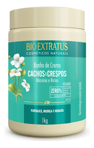 Banho De Creme Bio Extratus 1kg-hidratação-várias Fragrância