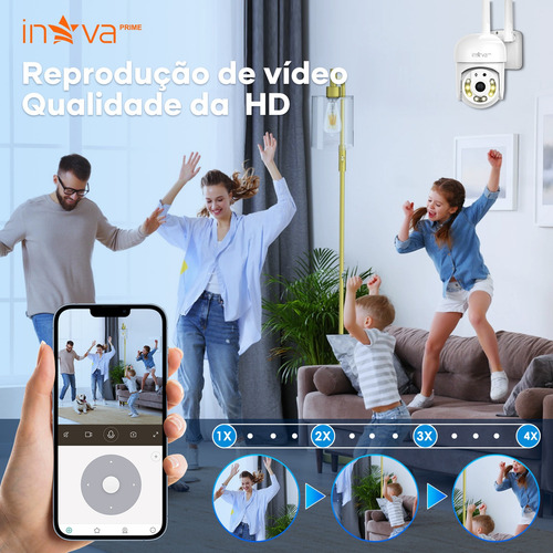 Câmera De Segurança Inova Kv-725 Com Resolução 1080p