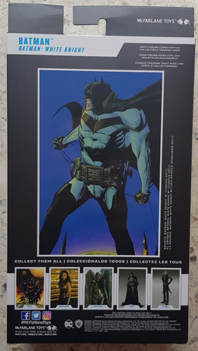 Dc Multiverse Figura De Batman White Knight Nueva !!!
