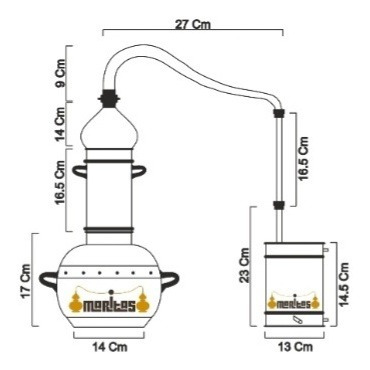 Alambique Polivalente 3 L+ Kit Eléctrico