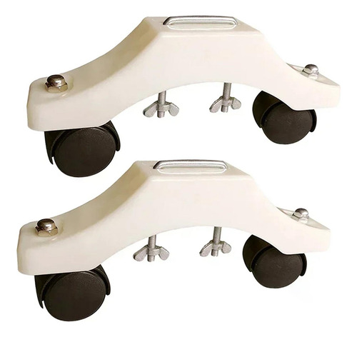 2 Soportes Para Calefactores Infrarrojos Con Ruedas, Univers