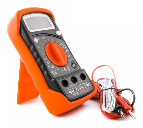 Tester Multimetro Digital 10 A Profesional naranja