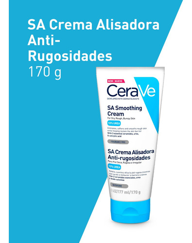 Crema Cerave Alisadora Anti-rugosidades 177ml
