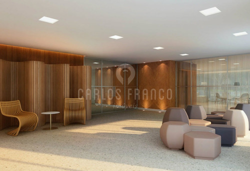 Imagem 9 de 10 de Apartamento Studio De 30m² Moderno, Mobiliado, Quarto/sala, Cozinha, Banheiro, I Vaga Em Pinheiros - Cf43357