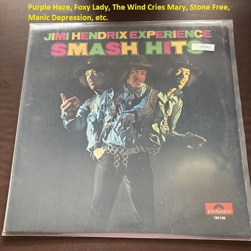 Vinilo Jimi Hendrix Greatest Hits 1978 Hey Joe, Purple Haze