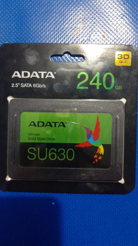 Imagen 2 de 3 de Disco Sólido Ssd Interno Adata Ultimate Su630 Asu630ss-240gq