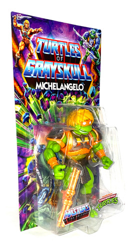 Miguel Angel Tmnt - Turtles Of Grayskull Tmnt. (Usado)