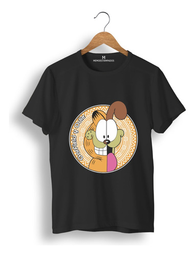 Remera: Garfield & Odie  Memoestampados