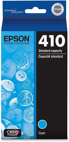 Cartucho Cian De Capacidad Estandar De Tinta Epson T410 Cla