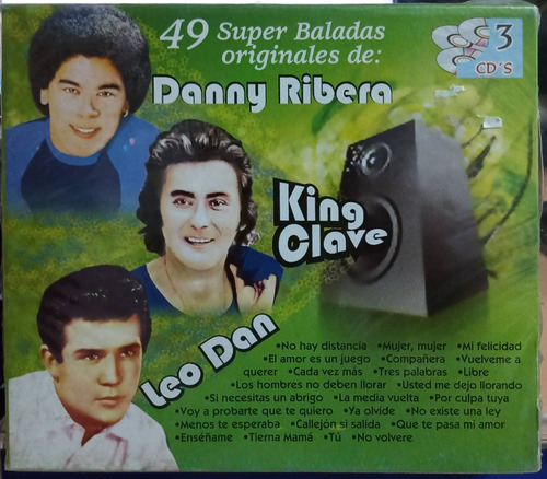 Danny Ribera / King Clave / Leo Dan - 49 Éxitos Originales  