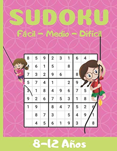 Sudoku 8-12 Años: Para Las Chicas | Aprendo Y Crezco Divirti