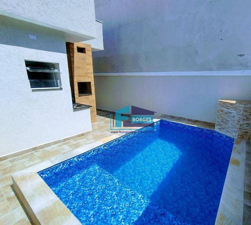 Imagem 10 de 26 de Casa Alto Padrão Lado Praia, Com Piscina Somente R$319 Mil Utilize Seu Fgts Whatsapp (13) 98174-2222 - Ca0828