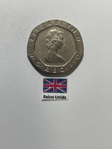 Moeda 20 Pence 1984, In 144 Inglaterra (Usado)