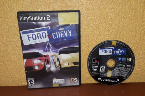 Excelente Video Juego Ford Vs Chevy Para Consola Ps2