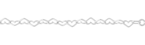 Nueva Pulsera Esclava Plata 925 Love Co050br 18cm Corazon