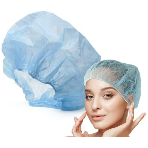 Gorros Bouffant Desechables De 24 Pulgadas Red - Paquet...