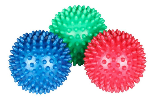 Pack 3 Balon Pelota Puas Erizo 8cm - 3 Unidades