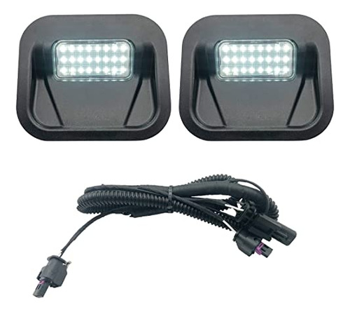 Multipro Tailgate Step Lights Compatible With Gmc Sierr...