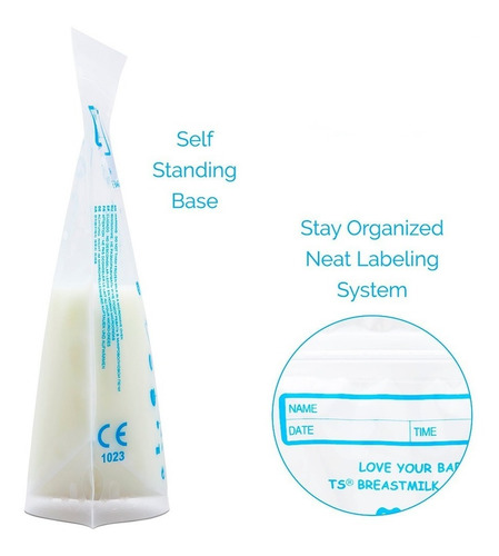 Imagen 4 de 8 de Bolsas Para Leche Materna Unimom