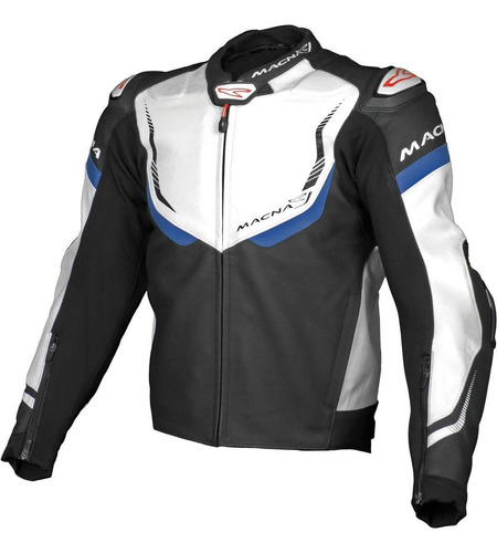 Campera Cuero Macna Exone Joroba Pista Moto Marelli