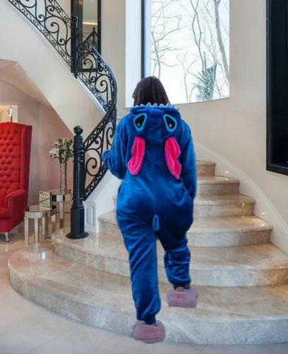 Pijama de outlet stitch azul