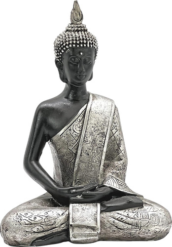 Bellaa Estatua De Buda Zen Decretación Para El Hogar 8 Pulga