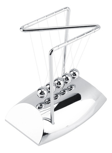 Péndulo De Newton Hecho De Acero, Juguete En Equilibrio Desk