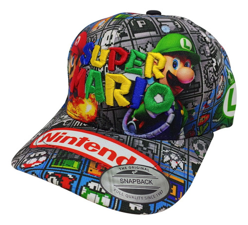 Gorra Super Mario Nintendo Videojuegos