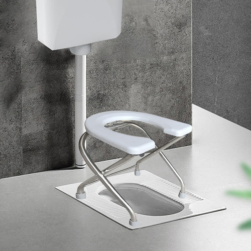 Asiento De Inodoro Multiusos Fácil De Lavar Altura 40cm