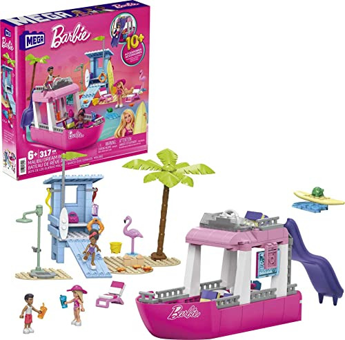 Barbie Mega Juego De Juguetes Para Construir Barcos Barbie, 