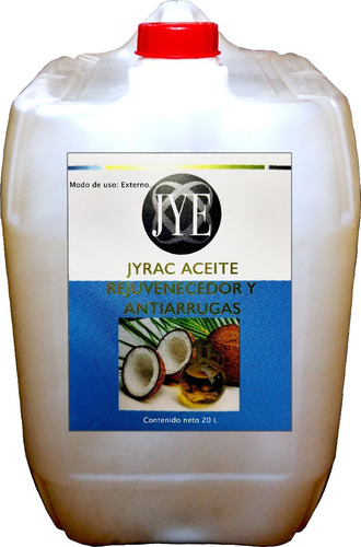 Aceite Natural Jye De Sábila Puro 20 Litros A Granel S1