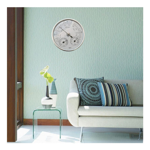. Lazhu Analog Indoor Thermometer Hygrometer Barometer