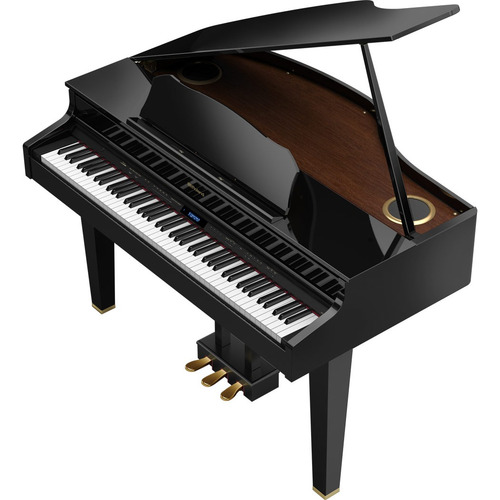 Roland Gp607 Grand Piano Cola Digital 88 Teclas Color Polished Ebony