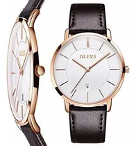 Comprar Relojes Olevs De Muñeca Para Hombre Relojes Ultra Delgado