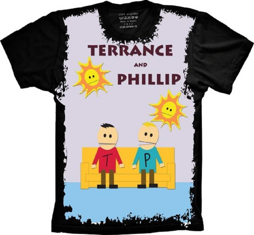 Camiseta Plus Size South Park - Terrance And Phillip
