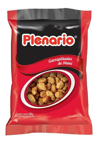 Pack X 3 Unid Garrapiñada  Mani 80 Gr Plenario Turrones Y C