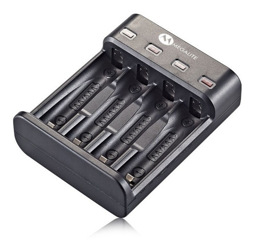 Imagen 5 de 7 de Cargador De Pilas Aa Aaa P804u Conector Usb Corte Intelig.