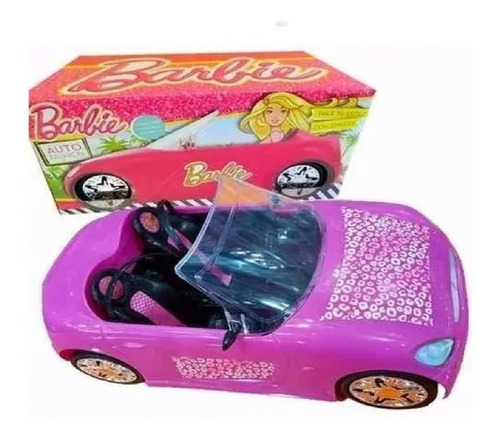 Auto Barbie Original Tv Con Accesorios Y Stickers Playking