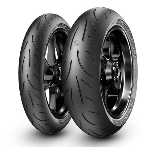 Par Pneu Metzeler Sportec M9 Rr Kawasaki Ninja Zx6 R Novo