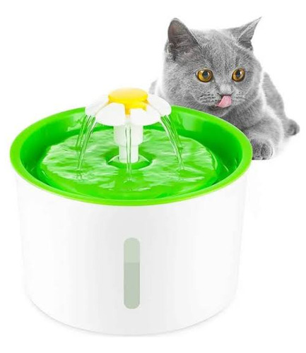 Fuente De Agua Para Gatos Bebedero Automático Pets