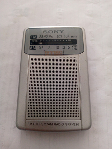 Radio Sony De Bolsillo