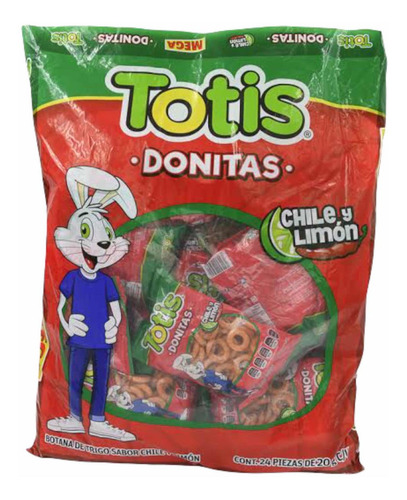 Totis Chile Y Limón Chicharrón Pack 120 Pz De 20 G C/u