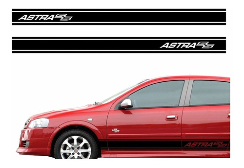Adesivo Astra Ss Faixa Lateral Super Sport Tuning Imp18