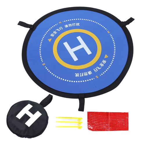 Almohadilla De Aterrizaje Para Drones, Tela Oxford, Plegable